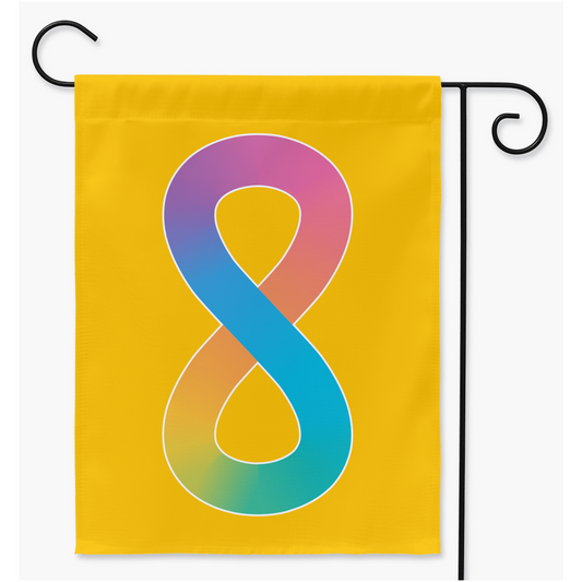 Autism - V1 Yard & Garden Flags | Single Or Double-Sided | 2 Sizes