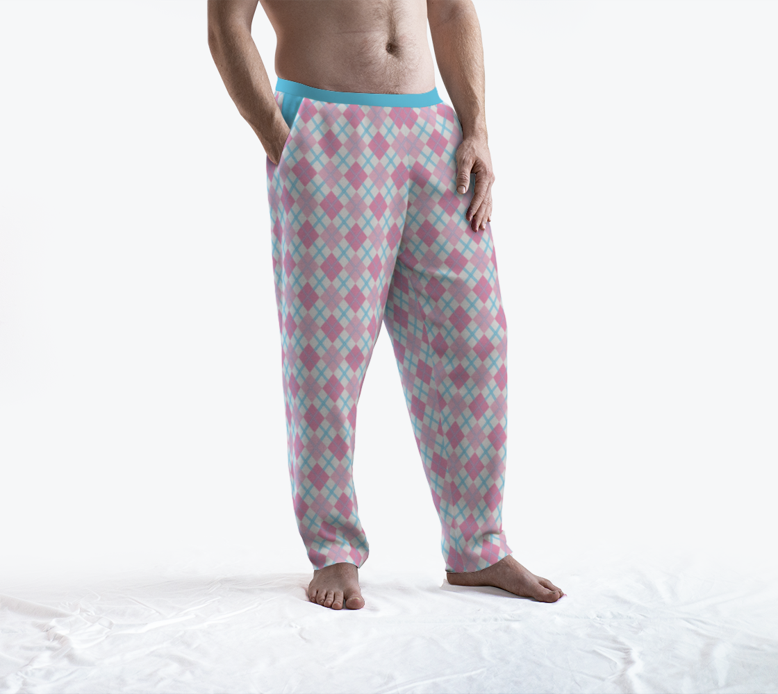 Transfeminine Argyle Lounge Pants