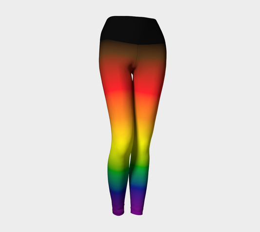 Philly Rainbow Gradient Yoga Leggings