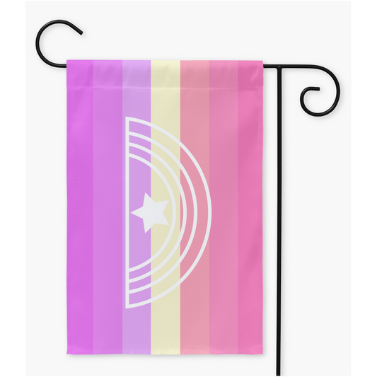 Xenogirl - V2 Yard and Garden Flags  | Single Or Double-Sided | 2 Sizes