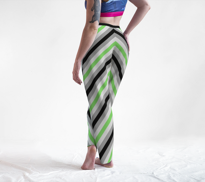 Agender Striped Lounge Pants