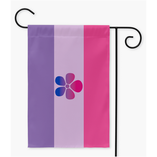 Bi-Sapphic - V2 Pride Yard And Garden Flags | Single Or Double-Sided | 2 Sizes