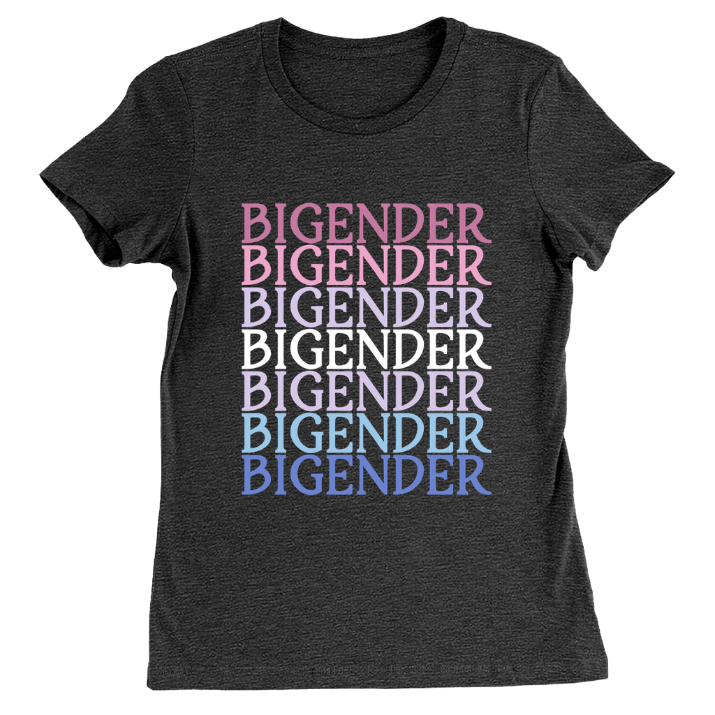 Funky Text Gender Fitted T-Shirts | Bella and Canvas