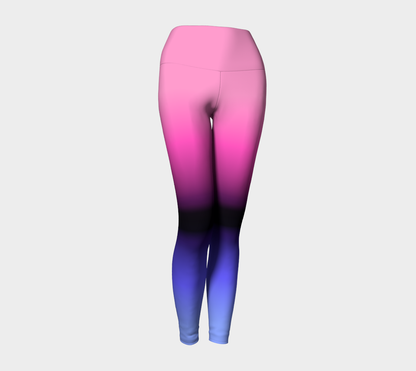 Omnisexual Gradient Yoga Leggings