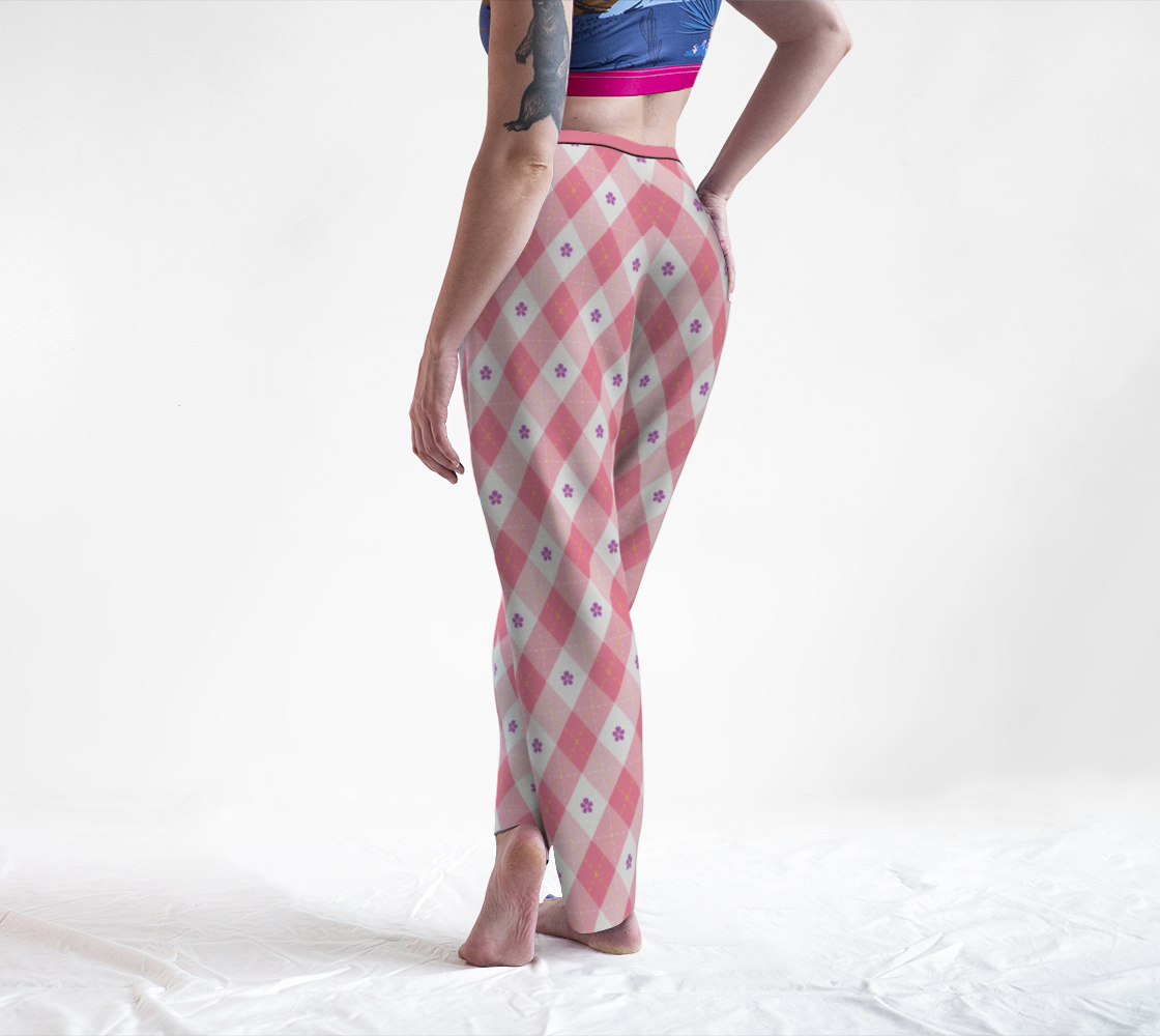 Sapphic Floral Argyle Lounge Pants