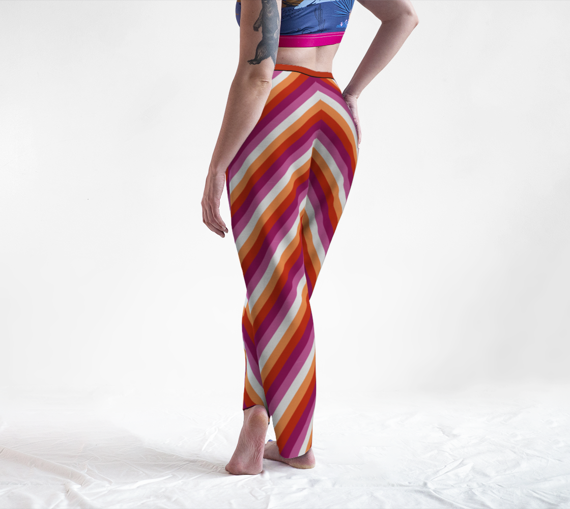 Lesbian - V1 Striped Lounge Pants