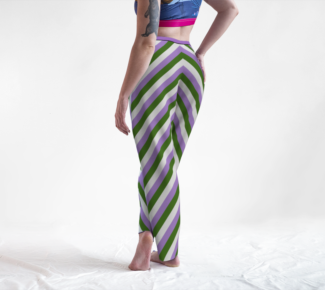 Genderqueer Striped Lounge Pants