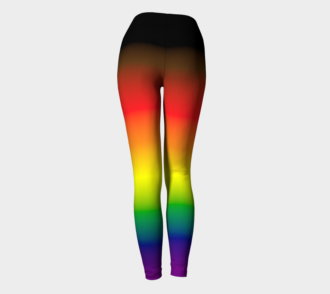 Philly Rainbow Gradient Yoga Leggings