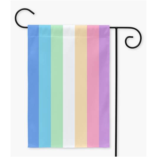 Genderfruct Pride Yard et drapeaux de jardin | Simple ou double face | 2 tailles