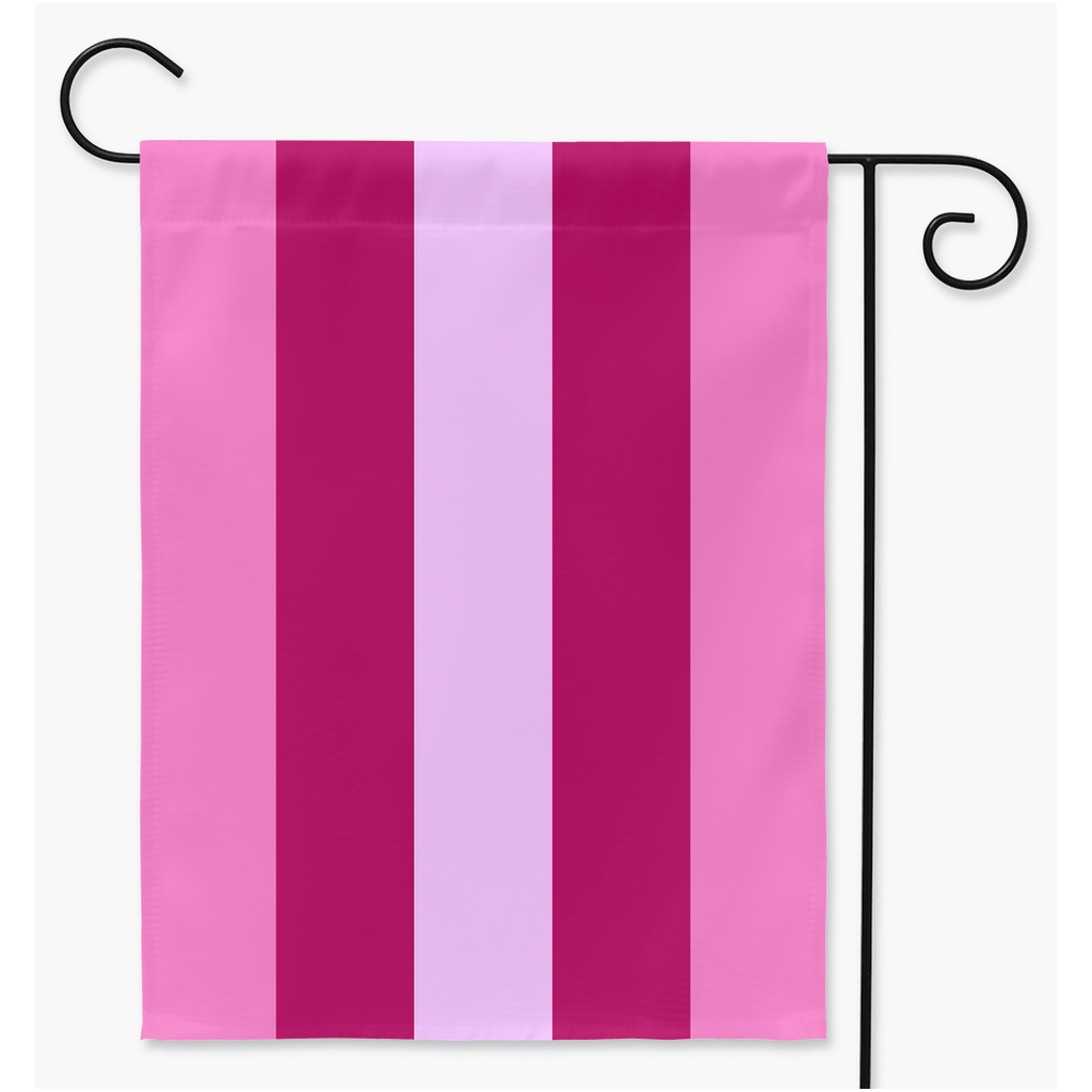 Transfeminine - V4 Yard and Garden Flags | Single Or Double-Sided | 2 Sizes