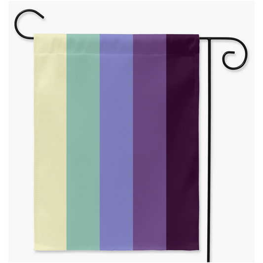 Plural Pride - V1 Yard and Garden Flags | Single Or Double-Sided | 2 Sizes