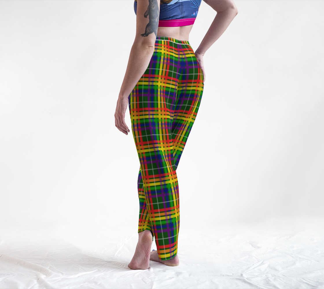 Rainbow/Myrtle Tartan Plaid Lounge Pants