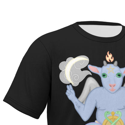 Baby Baphomet Relaxed Fit O-Neck T-Shirt | Choose Your Colourway