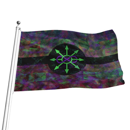 Chaotic Autistic All-Over Print Flag | 5 Sizes
