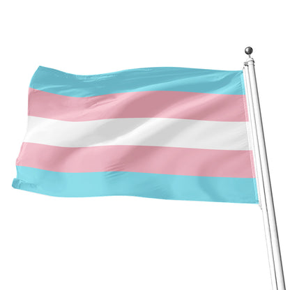 Transgender - V1 All-Over Print Flag | 5 Sizes