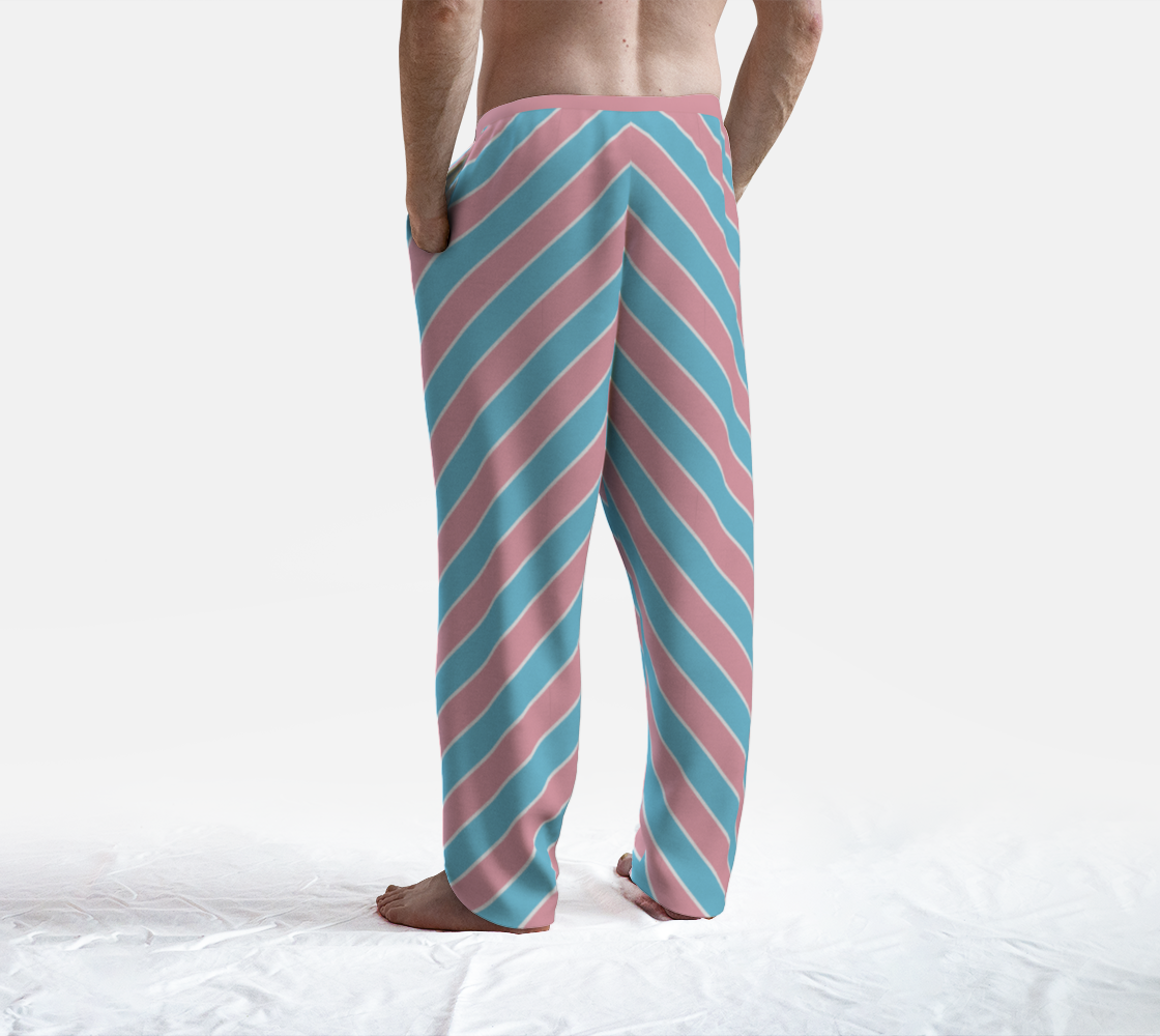 Transgender Candy Stripe Lounge Pants