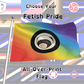 Choose Your Kink and Fetish All-Over-Print Flag | 5 Sizes
