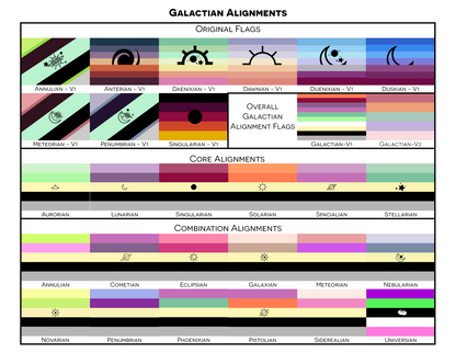 Choose Your Galactic Alignment Wall Flag | Single-Sided | 5 Sizes  | Gender Identity and Expression