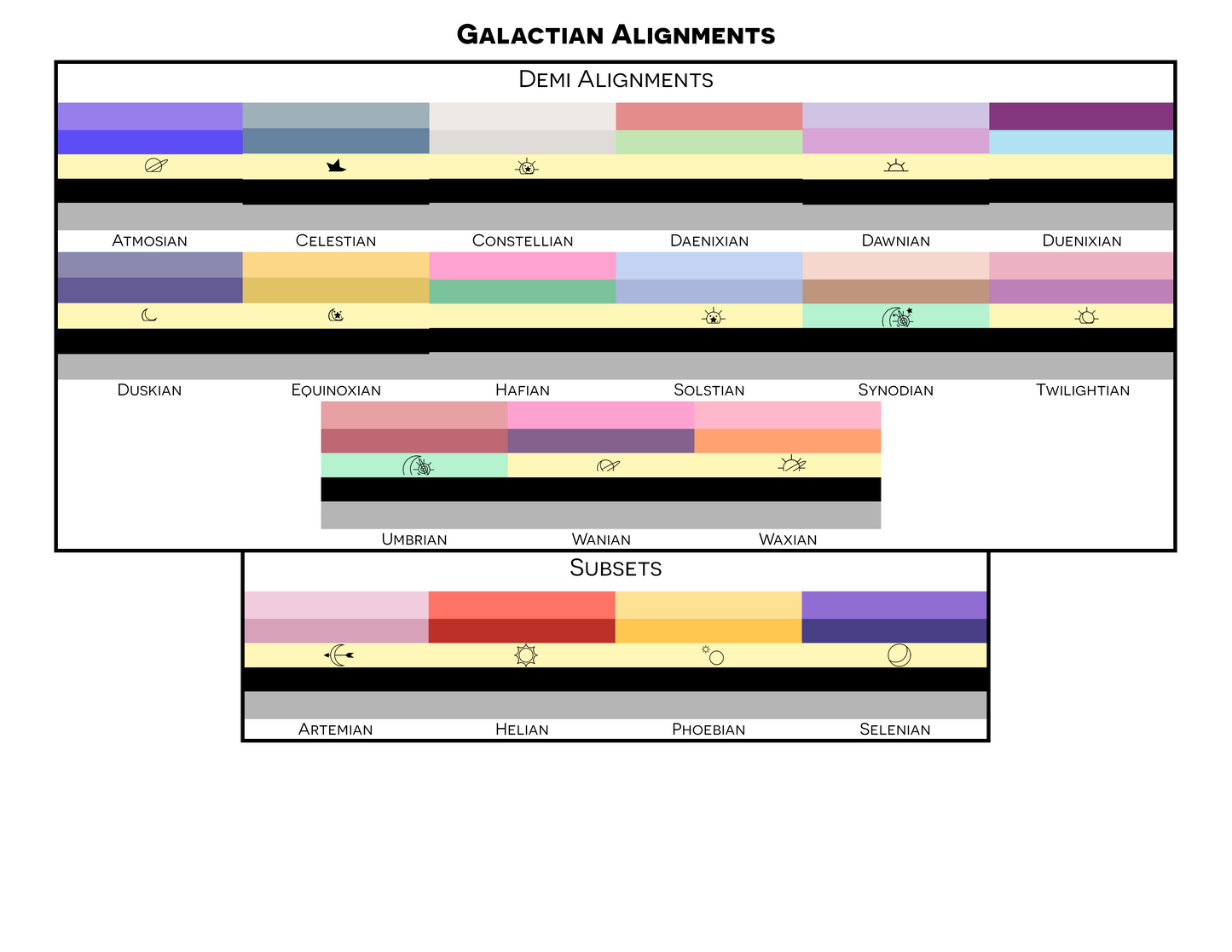 Choose Your Galactic Alignment Wall Flag | Single-Sided | 5 Sizes  | Gender Identity and Expression