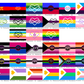 Choose Your Polyamory All-Over-Print Flag | Double-Sided |  5 Sizes