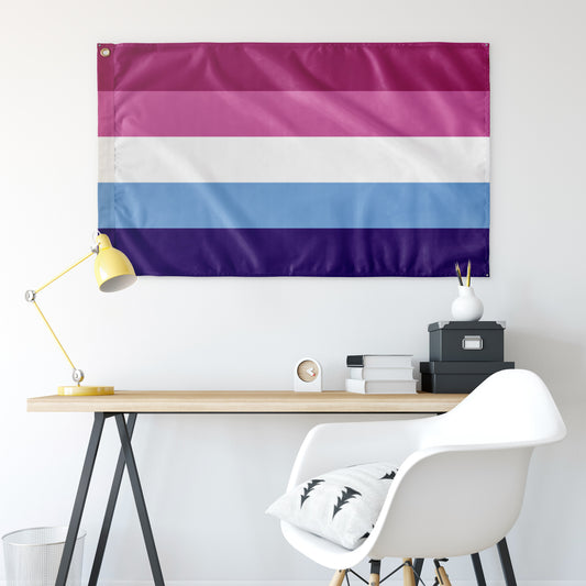 Gaybian Wall Flag | 36x60" | Single-Reverse