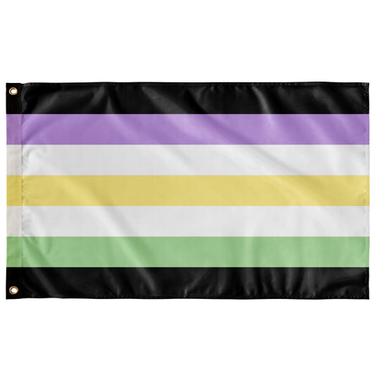 Genderless - V2 Wall Flag | 36x60" | Single-Reverse