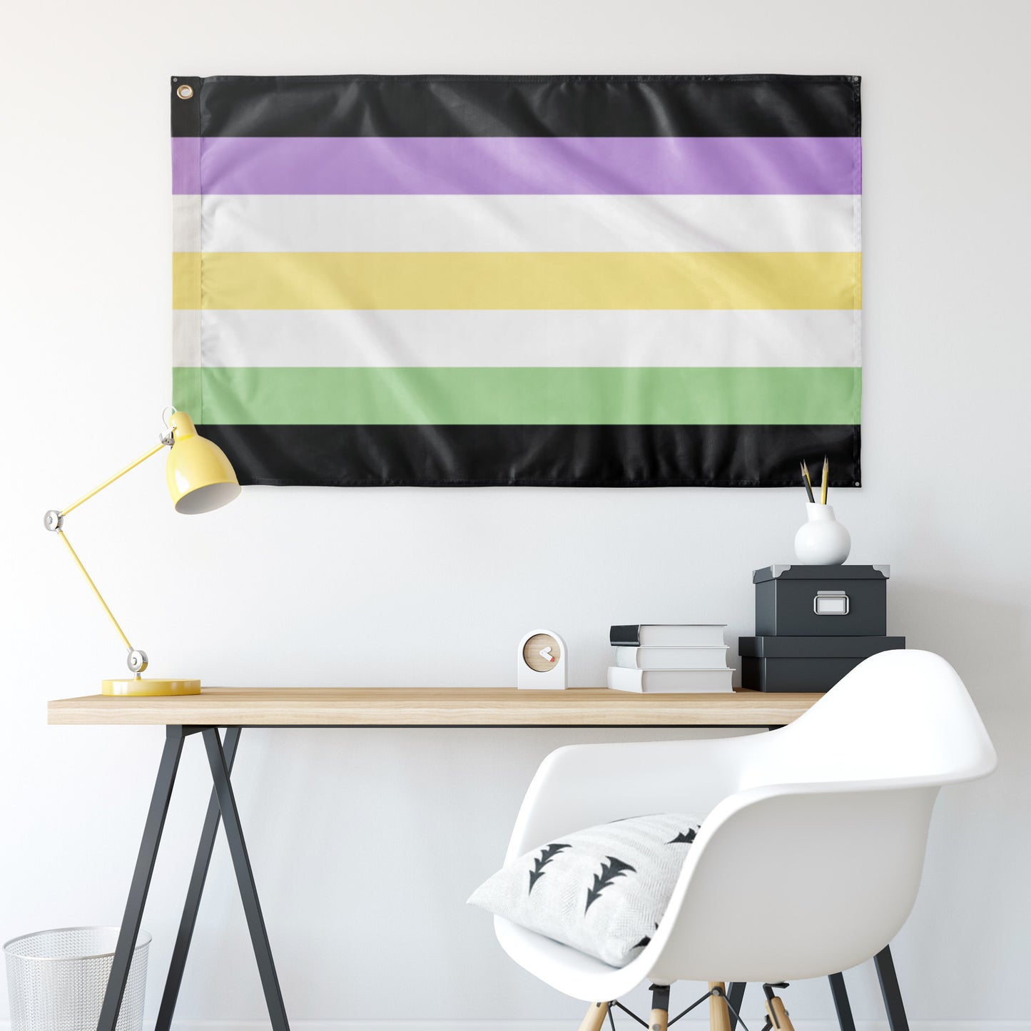 Genderless - V2 Wall Flag | 36x60" | Single-Reverse