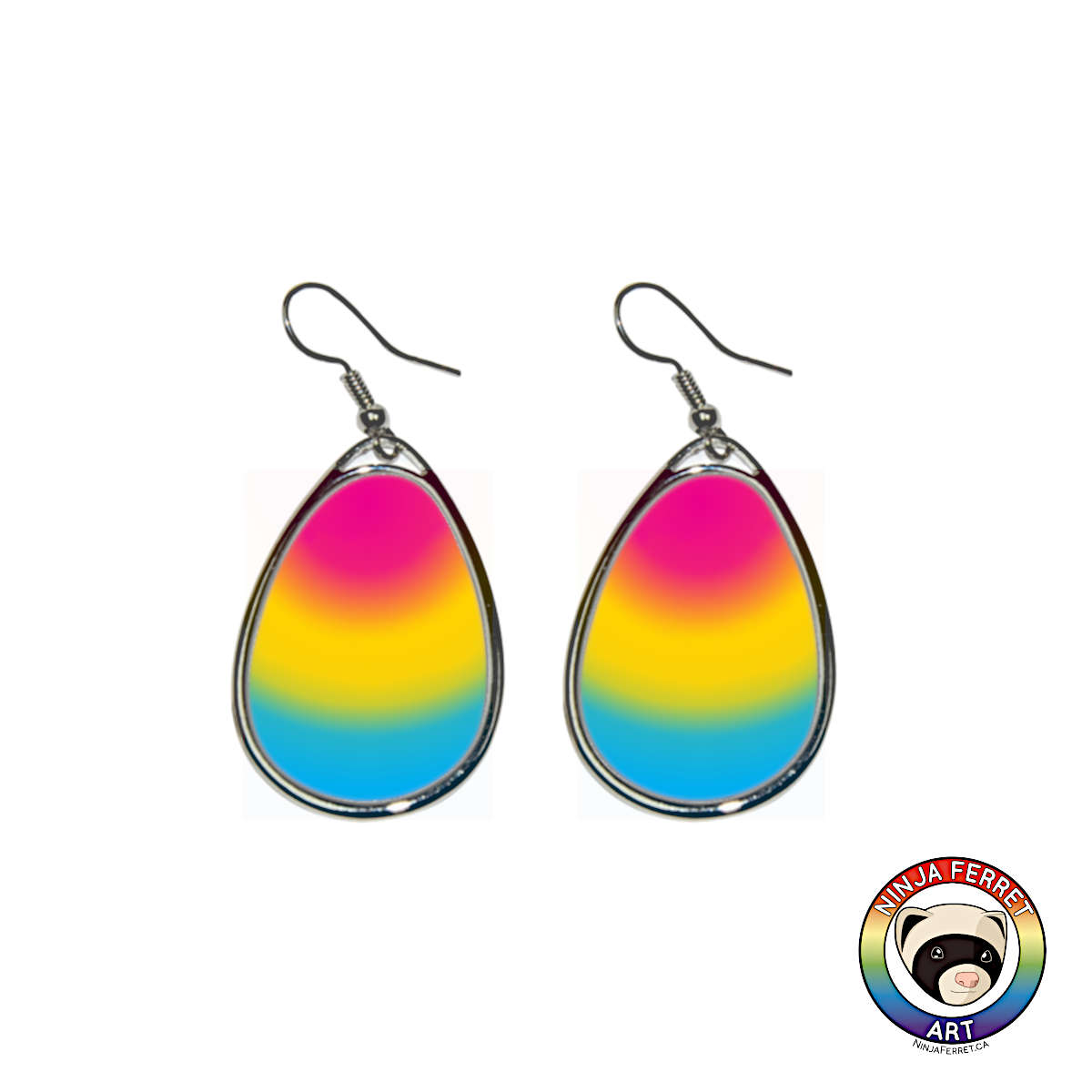 Orientation Gradient Oval Earrings | Choose Your Colourway