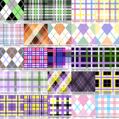 Plaid and Argyle Lounge Pants | Choose Your Pattern and Colourway