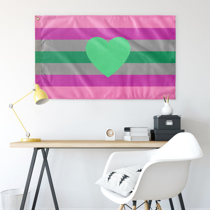 Queerotic Wall Flag | 36x60" | Single-Reverse