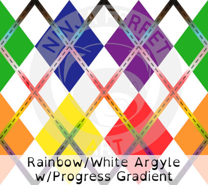 Rainbow Pride Plaid Bandanas | Choose Your Pattern