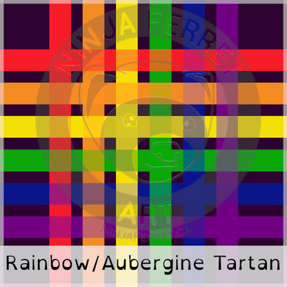 Rainbow Pride Plaid Bandanas | Choose Your Pattern