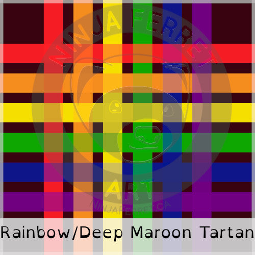 Rainbow Pride Plaid Bandanas | Choose Your Pattern