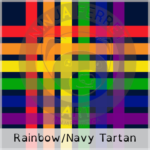 Rainbow Pride Plaid Bandanas | Choose Your Pattern