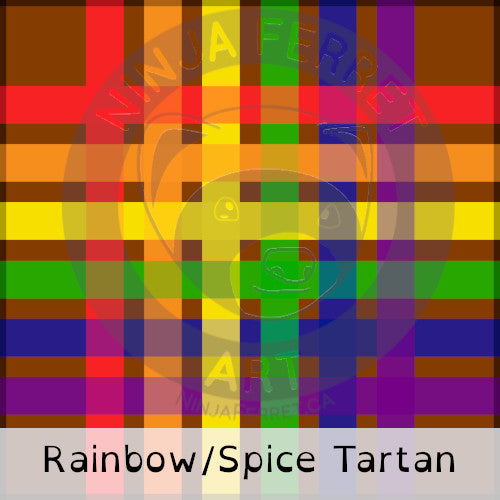 Rainbow Pride Plaid Bandanas | Choose Your Pattern