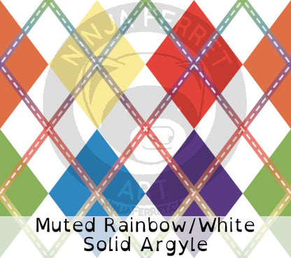 Rainbow Pride Plaid Bandanas | Choose Your Pattern