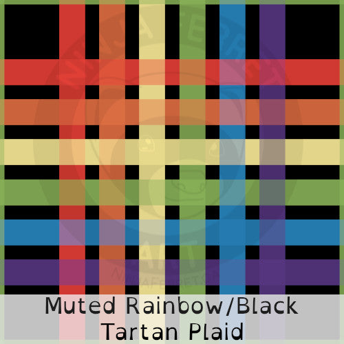 Rainbow Pride Plaid Bandanas | Choose Your Pattern