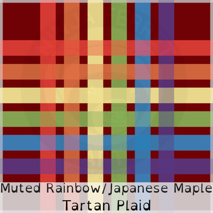 Rainbow Pride Plaid Bandanas | Choose Your Pattern