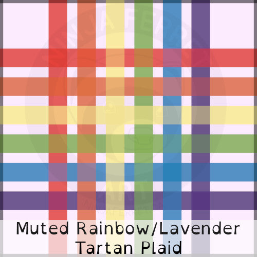 Rainbow Pride Plaid Bandanas | Choose Your Pattern