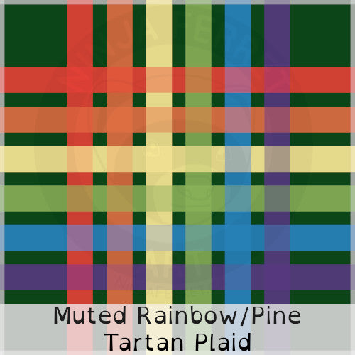 Rainbow Pride Plaid Bandanas | Choose Your Pattern