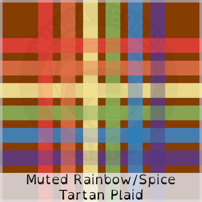 Rainbow Pride Plaid Bandanas | Choose Your Pattern