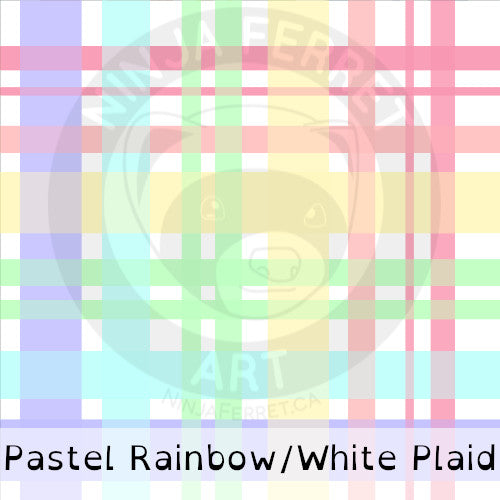 Rainbow Pride Plaid Bandanas | Choose Your Pattern