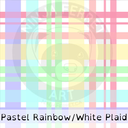 Rainbow Pride Plaid Bandanas | Choose Your Pattern