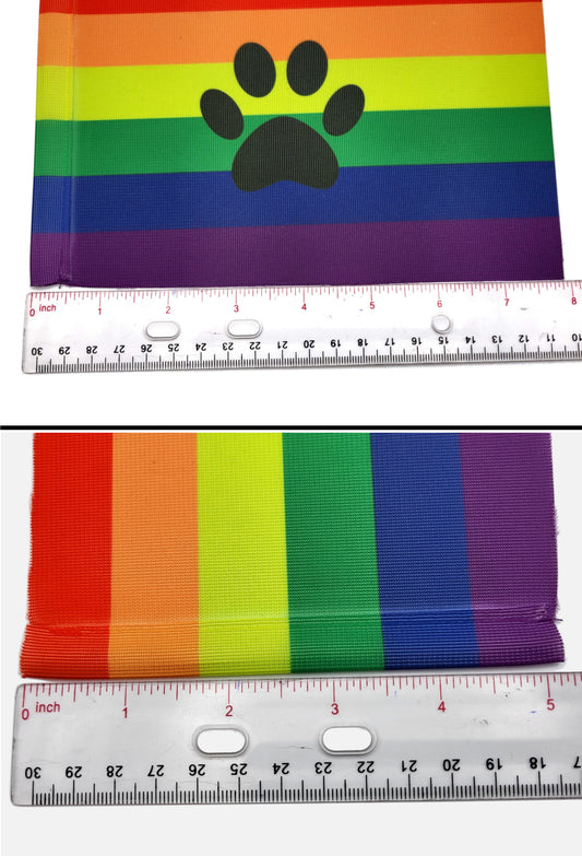 Banderas de mano/escritorio Aroace Spectrum Pride | Elige tu bandera | Doble cara