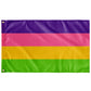 Sapphic Lesbian (Updated) Wall Flag | 36x60" | Single-Reverse