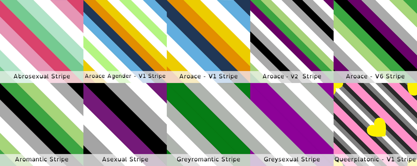 Tissu de soie rayé Pride | 4 types de tissus | Choisissez votre coloris