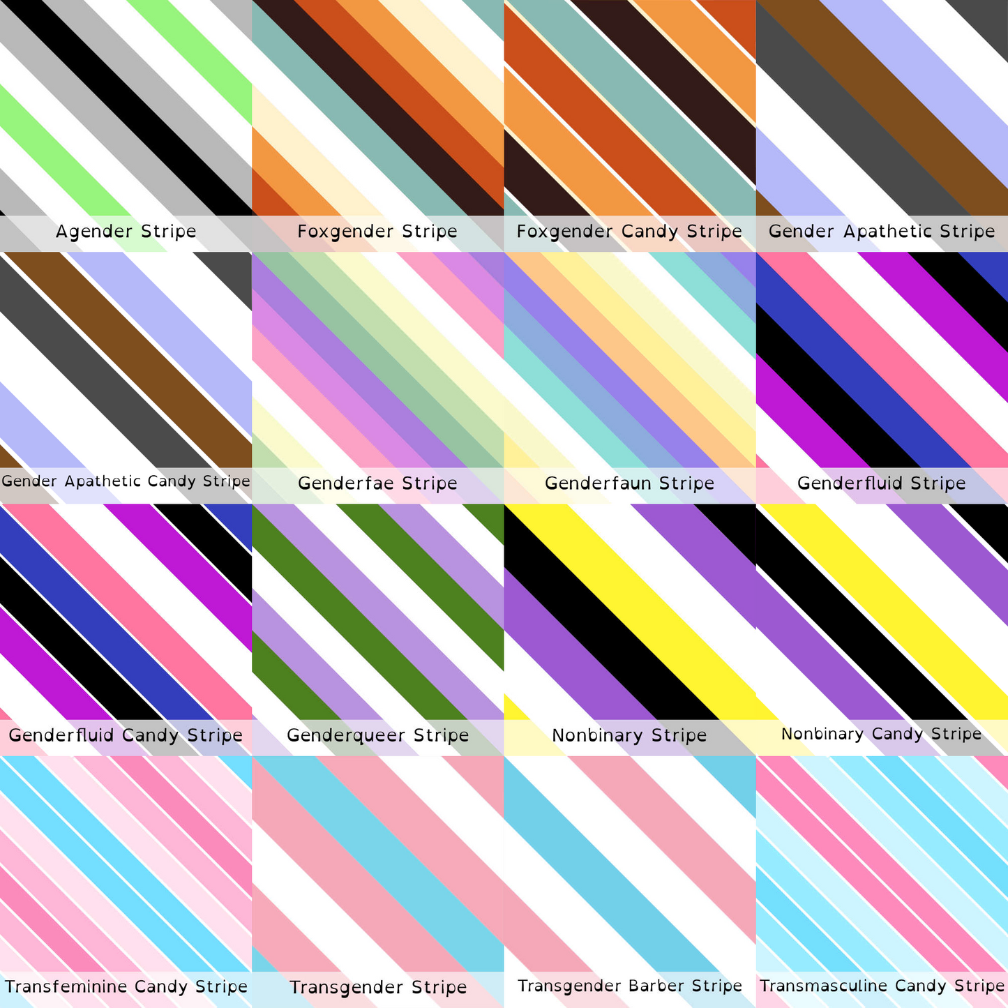 Tissu polyester performant rayé Pride | 5 types de tissus | Choisissez votre coloris