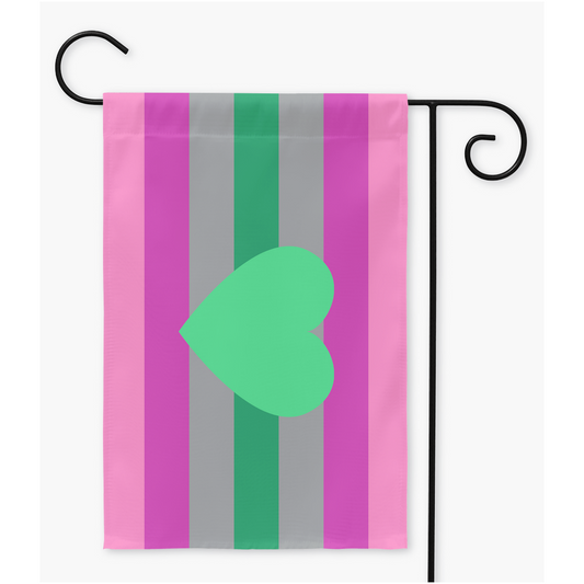 Queerotic Pride Yard And Garden Flags | Single Or Double-Sided | 2 Sizes