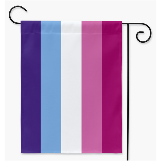 Gaybian Pride Yard And Garden Flags | Single Or Double-Sided | 2 Sizes