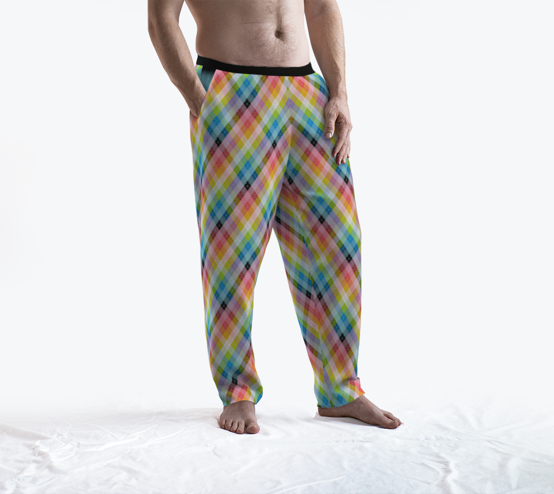 Queer Blended Argyle Lounge Pants